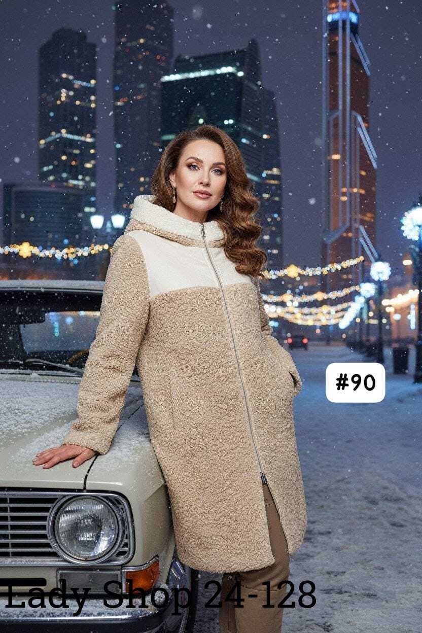 дубленка женская,искусственная дубленка,комбинированное пальто,дубленка удлиненная,полупальто из