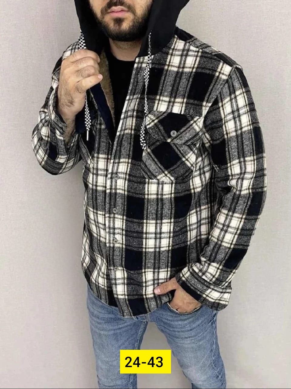 рубашка на меху с капюшоном,рубашка на меху,рубашка с капюшоном,теплая рубашка,рубашка куртка в клетку теплая с капюшоном