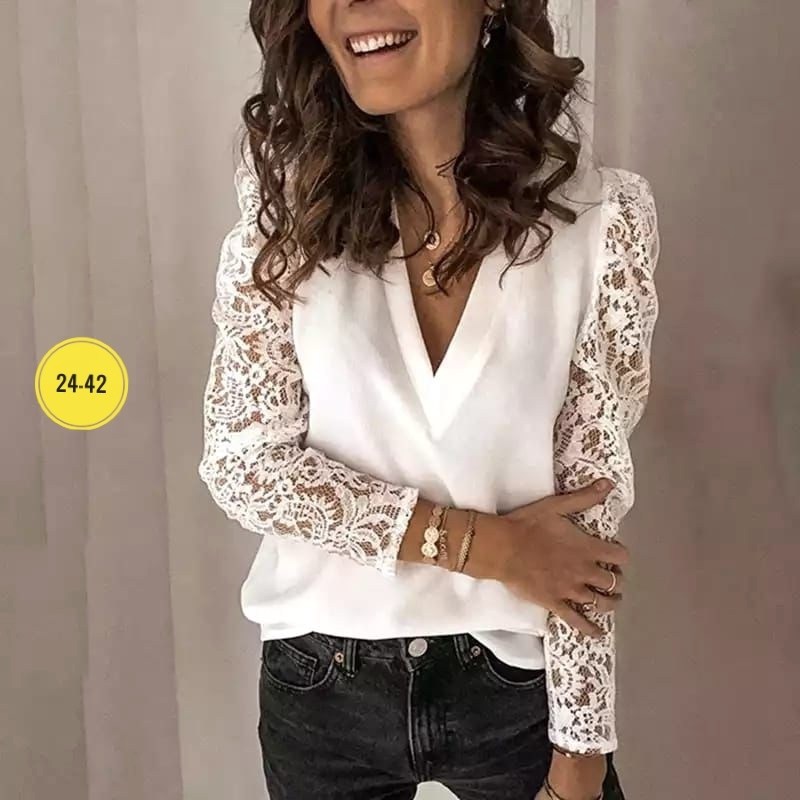 кружевная блузка,женская кружевная блузка с длинным рукавом,блузка с кружевами,женская кружевная блузка,кружевная блузка с длинным рукавом