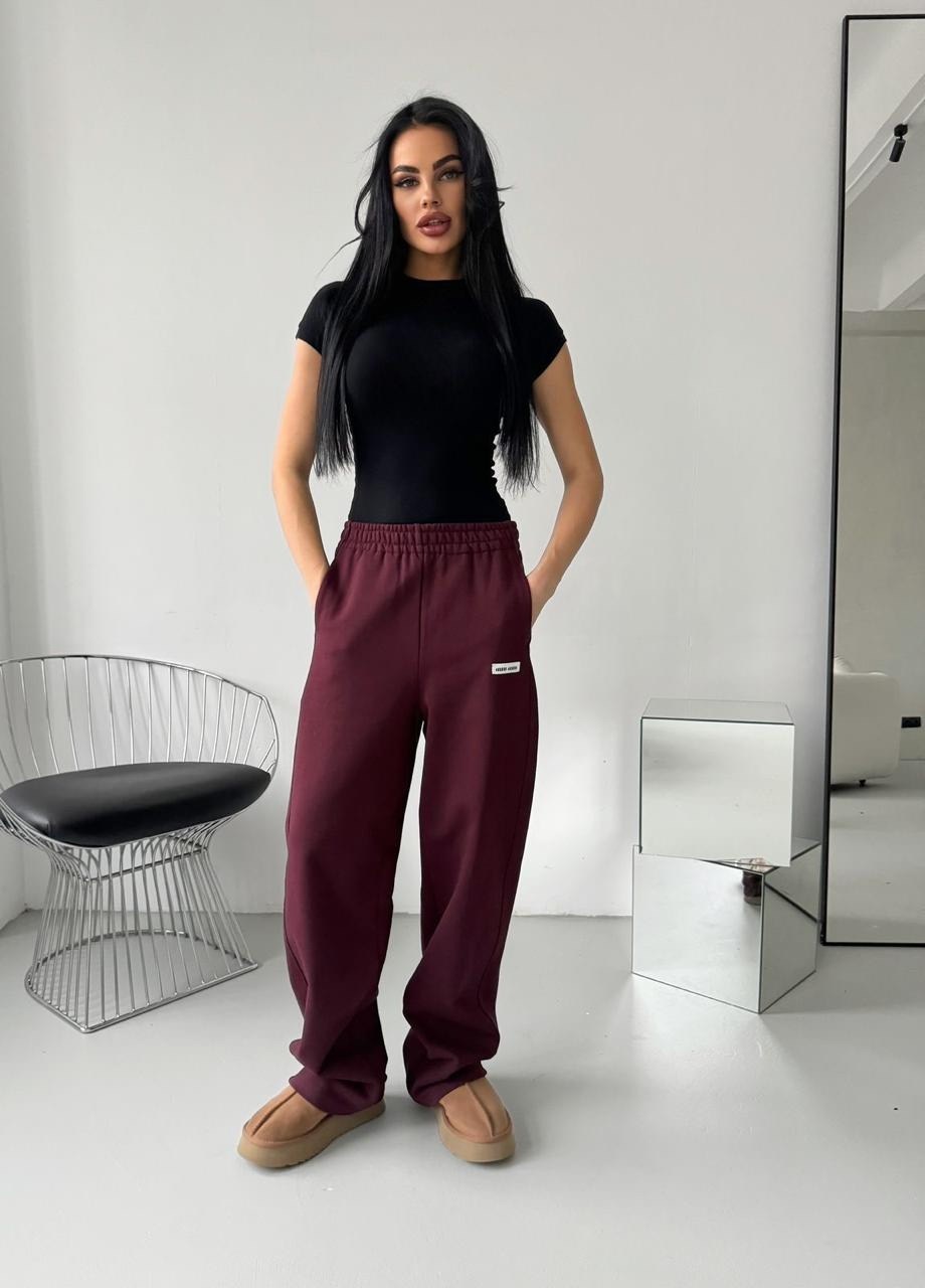 широкие брюки,брюки спортивные,бордовые брюки,штаны широкие,модные брюки палаццо