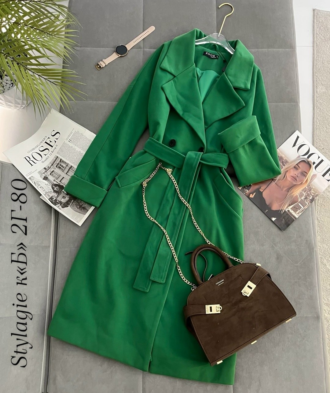 зеленый плащ,плащ зеленый эскада,удлиненное пальто,тренч пальто,тренч плащ