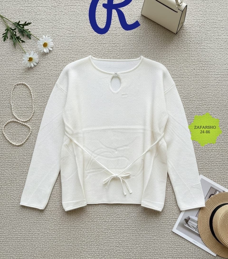 модный джемпер,свитер джемпер,трикотажный свитер,кофта женская,свитер с завязками