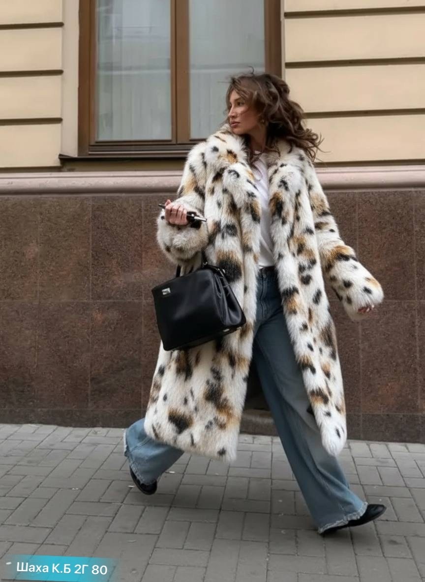 шуба из рыси искусственная,шуба рысь,шуба под рысь,шуба искусственная,шуба из рыси