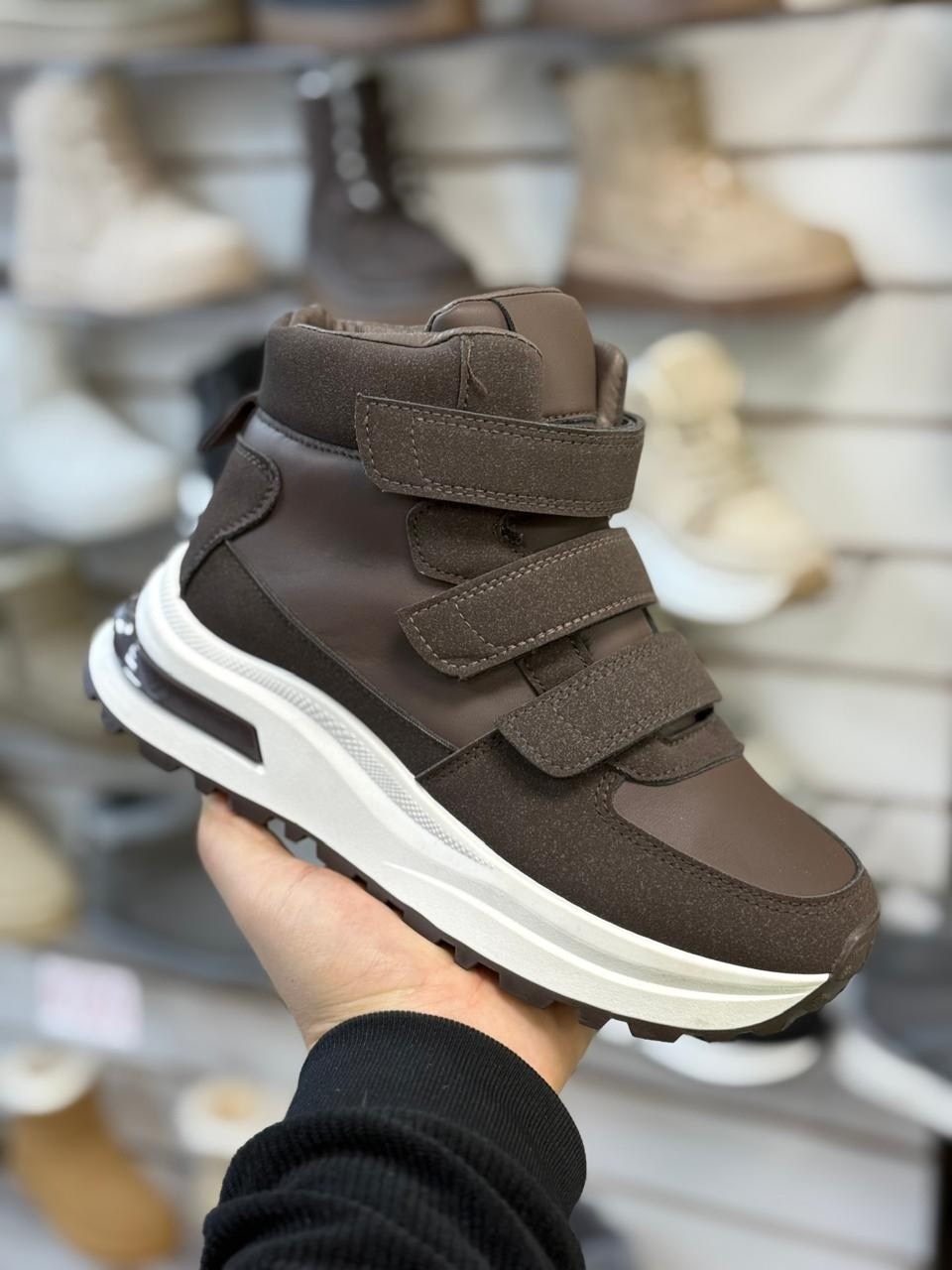 ,кроссовки женскиe,кроссовки женские зимние,высокие кроссовки, женская