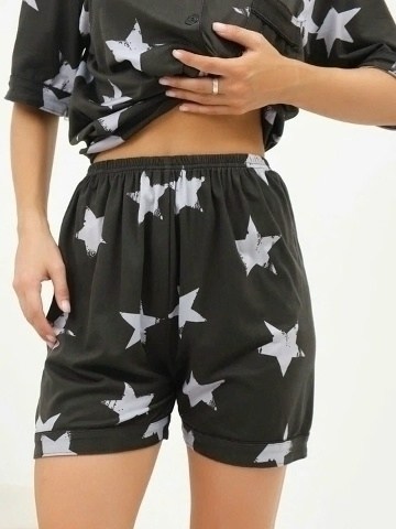 пижама с шортами и рубашкой,пижама женская с рубашкой,женский пижама,пижама с шортами,пижамы женская с шортами