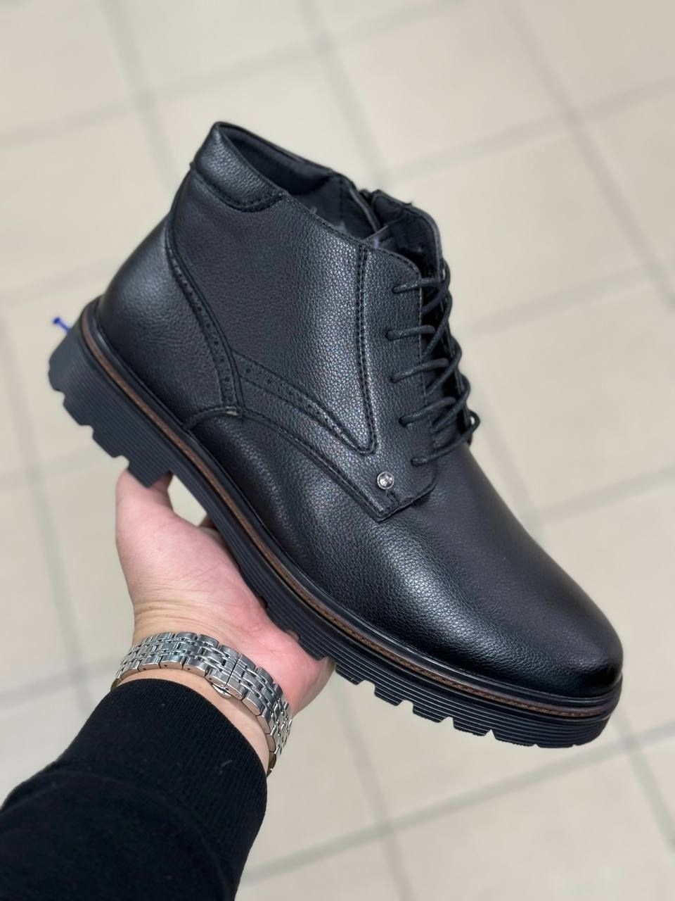 мужские ботинки,,мужские зимние ботинки, мужская,зимняя мужская