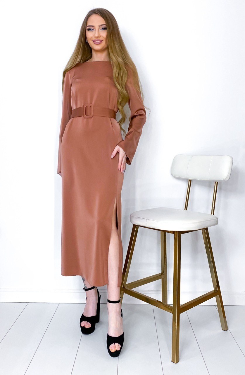 платье пудровое,шелковое платье,платье,платье из шелка,женское платье