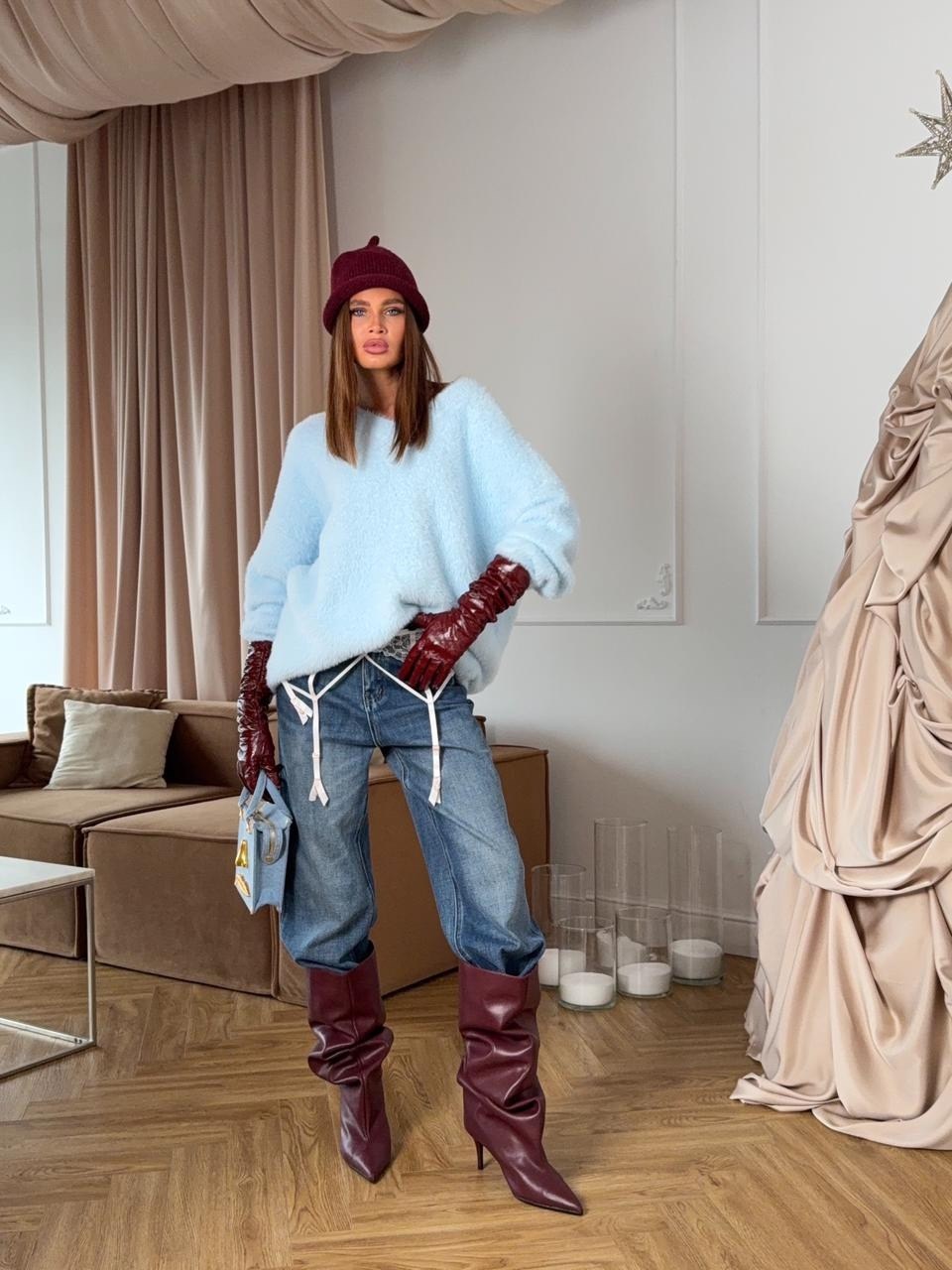 модные джинсы,модные образы,модные свитера,мода стиль