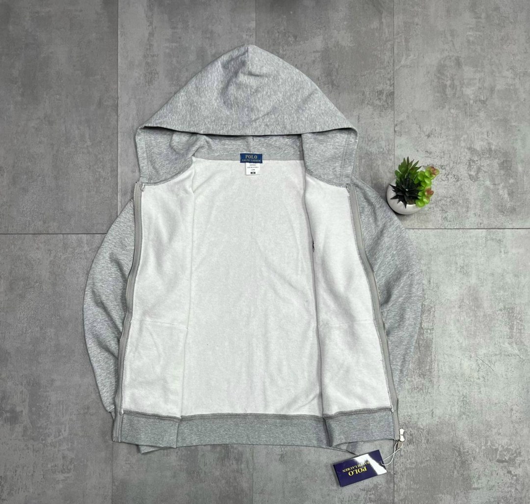 зип худи polo ralph lauren,худи для мужчин,polo ralph lauren зип худи серая,ralph lauren zip hoodie grey,зип худи ralph lauren