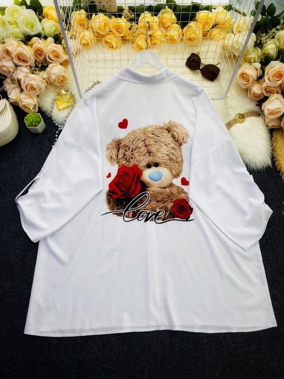 рубашки женские,одежда для женщин,футболки женская,футболки с медведем,футболки и майки