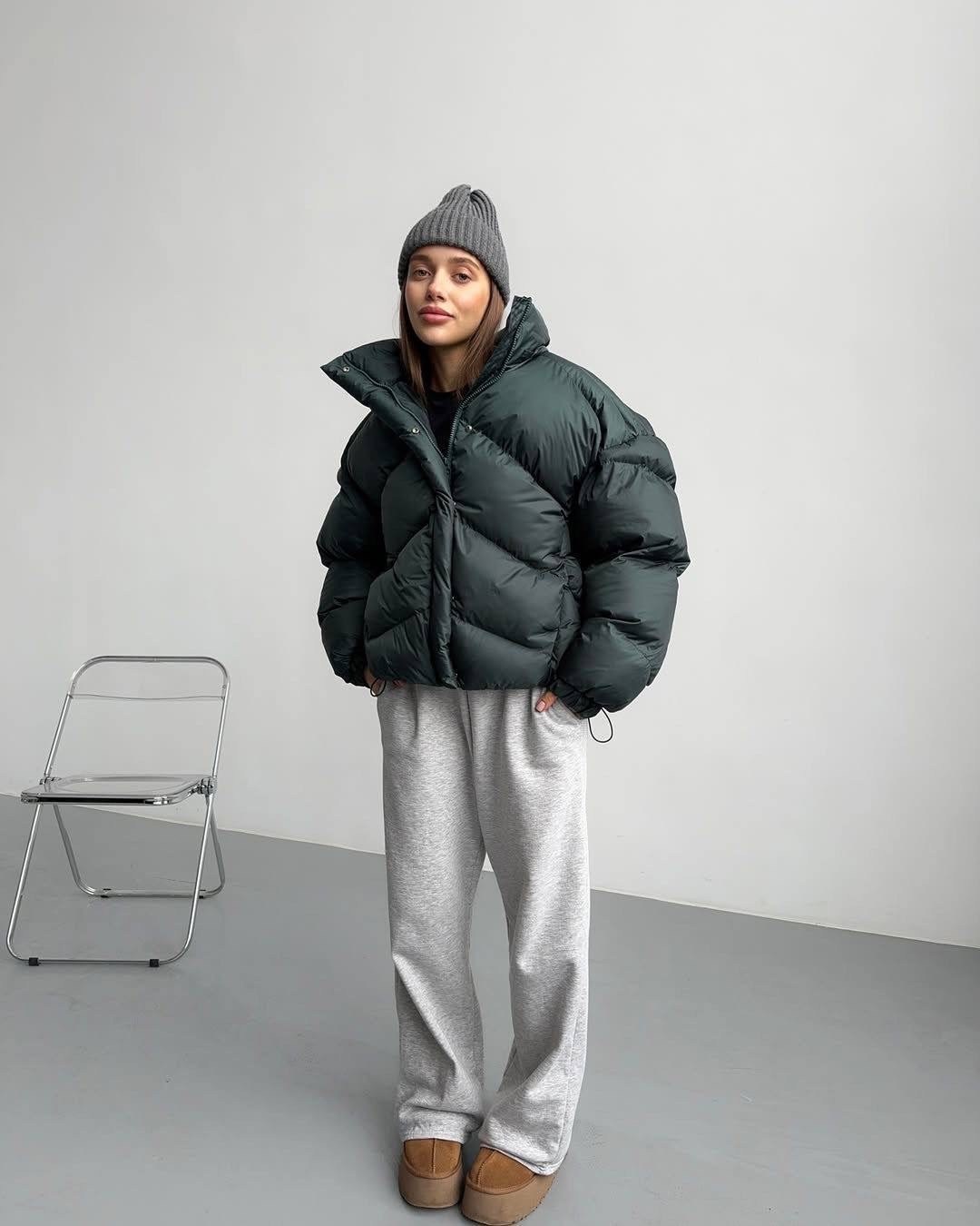 оверсайз куртка,куртка пуховик,объемный пуховик,короткий пуховик,оверсайз пуховик