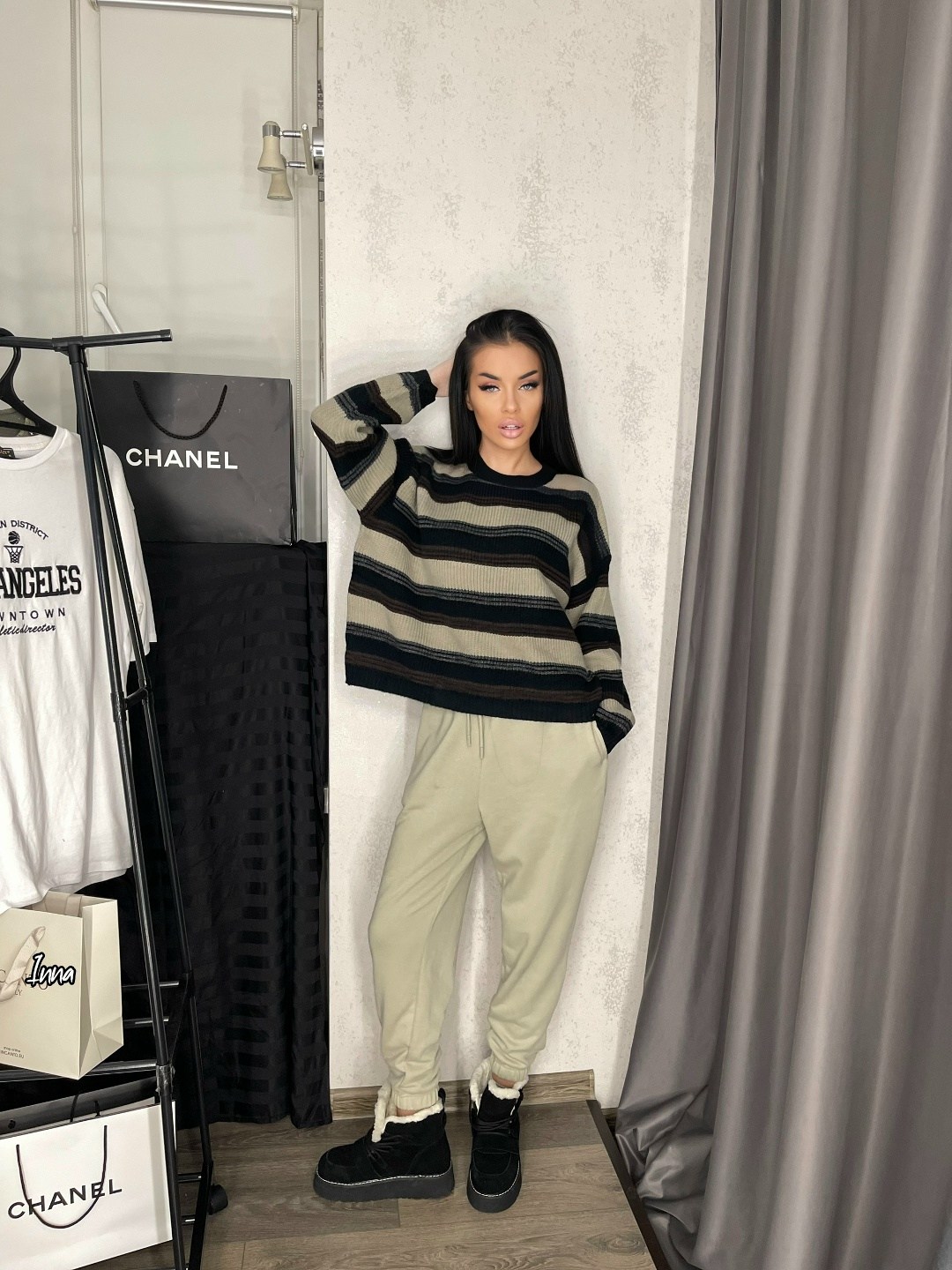 джемпер теплый,стильный джемпер,джемпер в полоску,женский свитер,джемпер повседневный