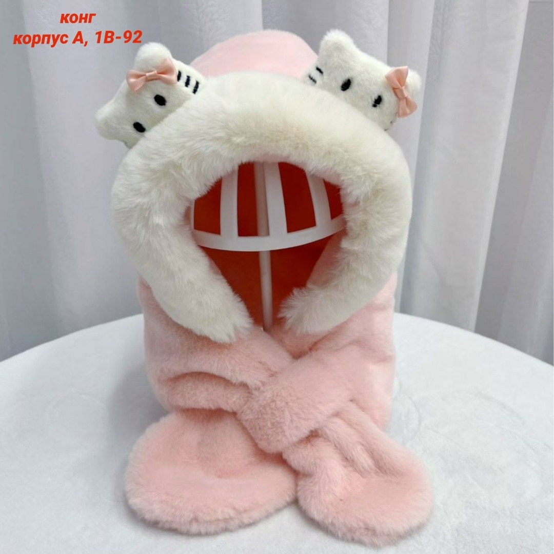 зимняя детская шапка,шапка плюшевая,шапка для детей,детский шарф,детская шапка