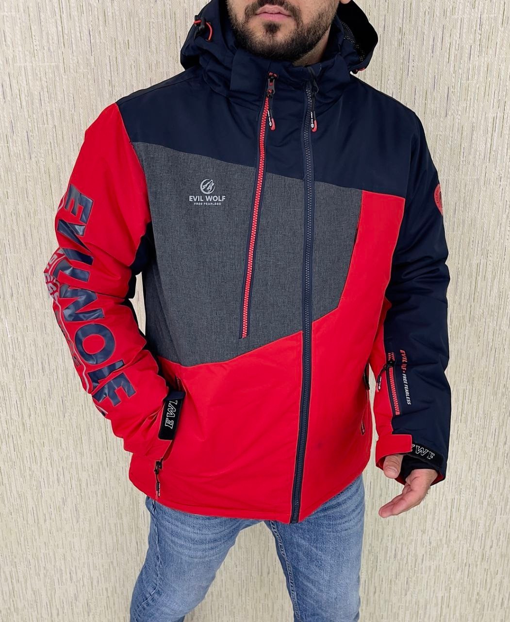 горнолыжная куртка,горнолыжная куртка evil wolf,зимние куртки,демисезонная куртка