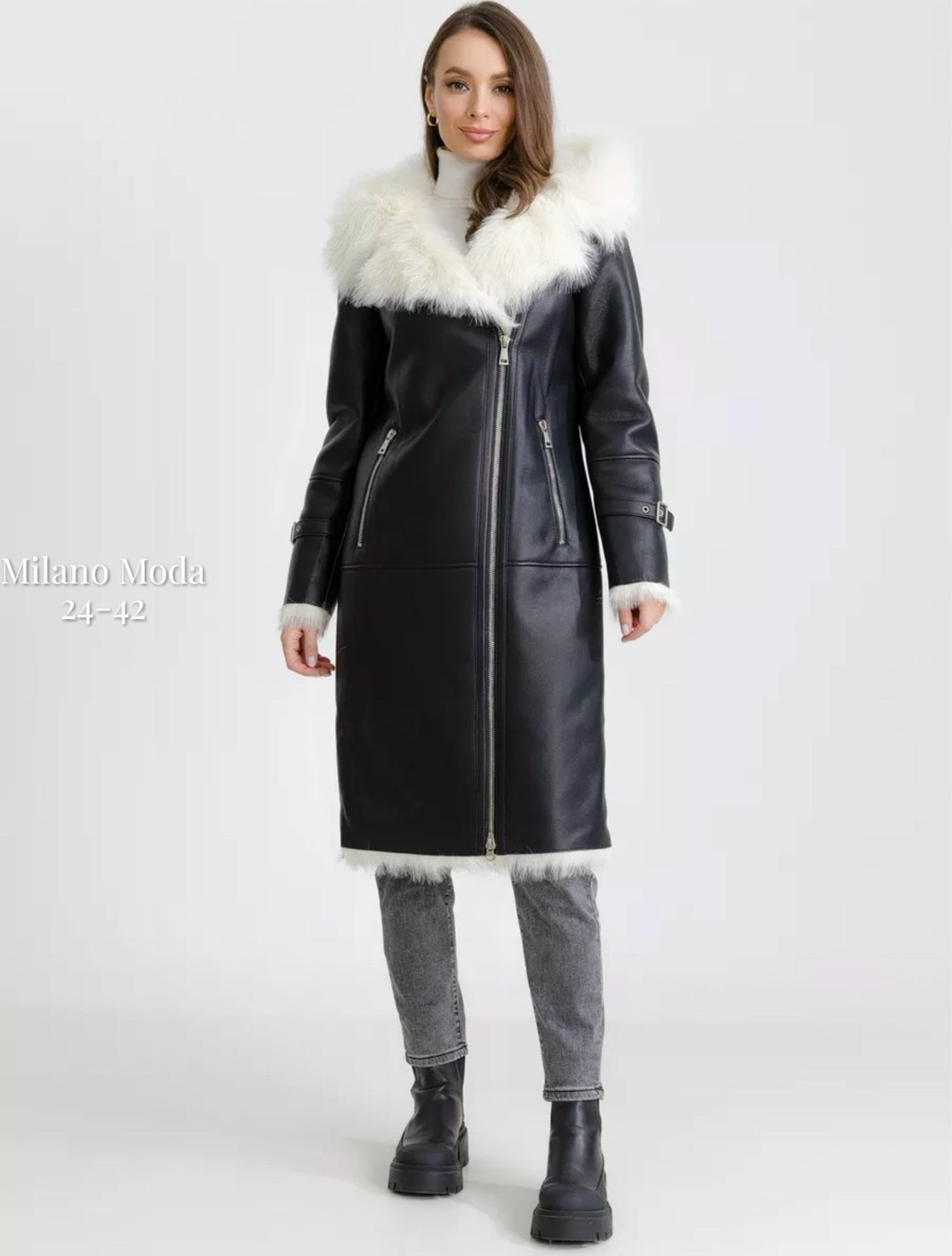женская дубленка,дубленка зимняя с капюшоном удлиненная,дубленка зимняя женская,дубленка удлиненная,черная дубленка