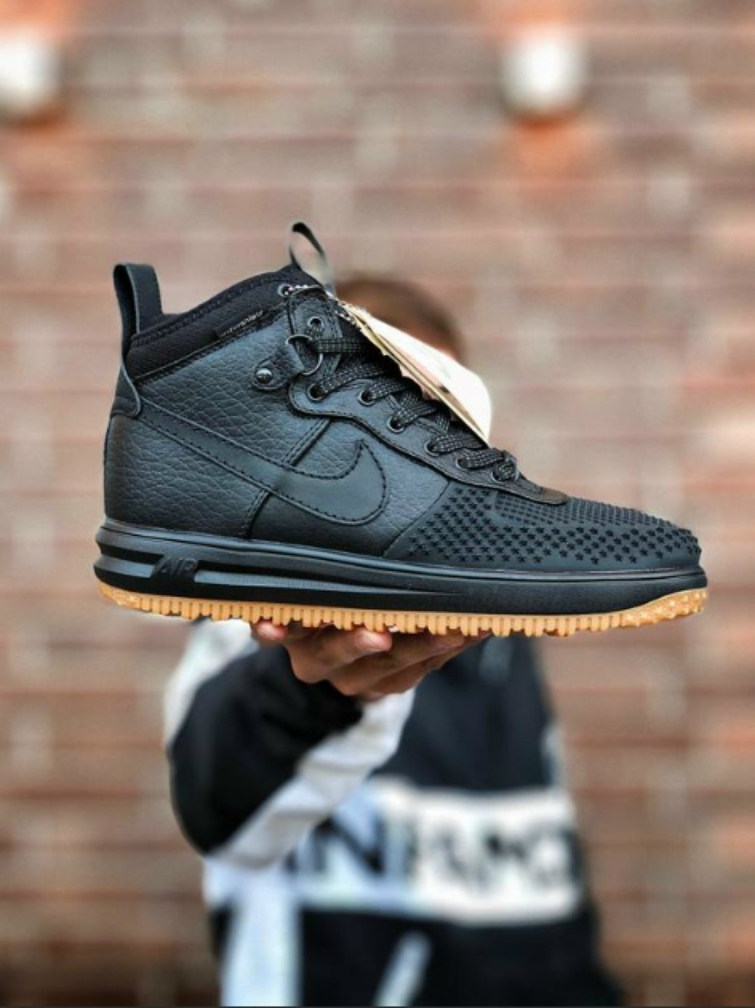 nike lunar force 1 duckboot,кроссовки nike lunar force 1 duckboot,nike lunar force 1 duckboot black gum,nike lunar force 1 duckboot черные,nike lunar force 1 duckboot black