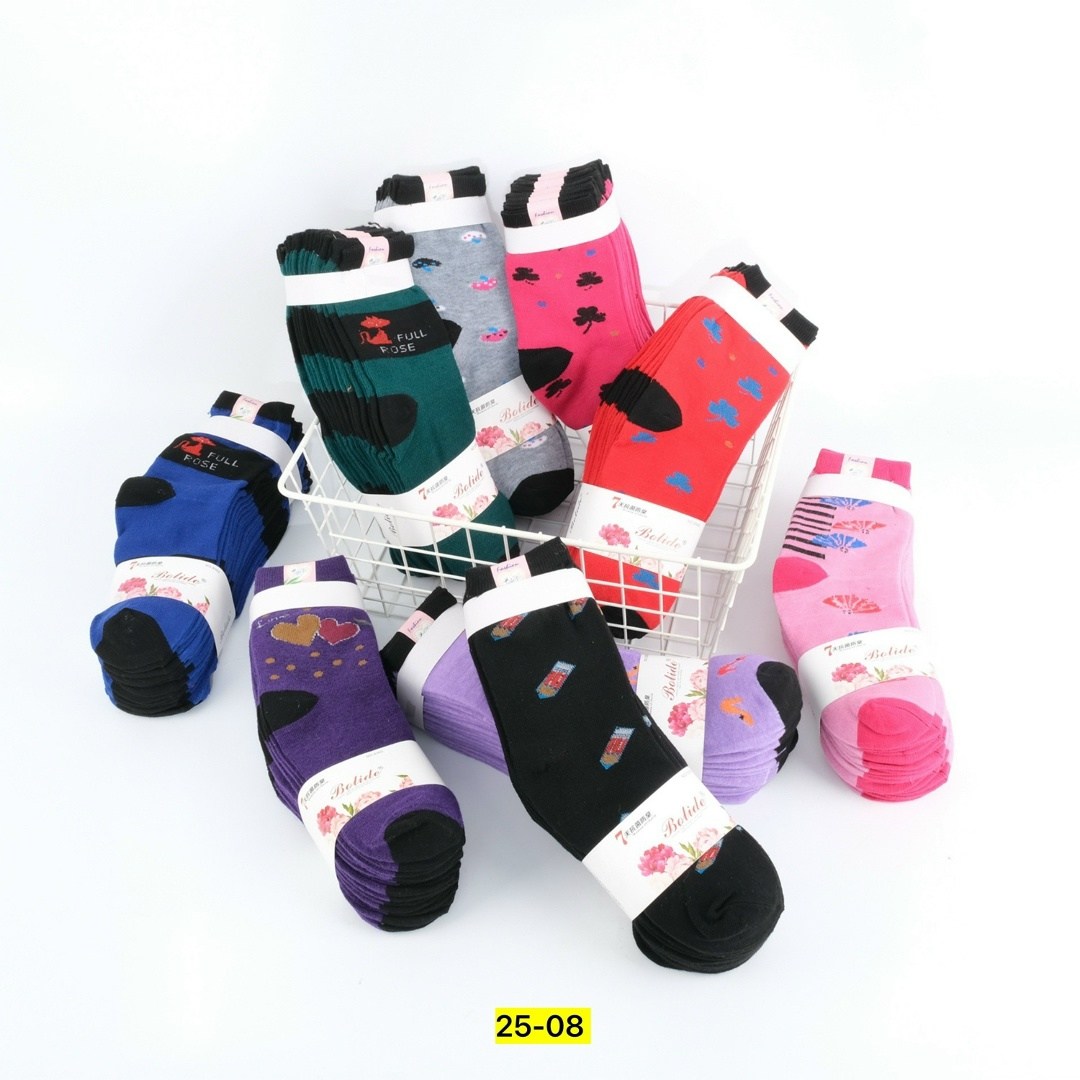 носки женские,носки комплект,модные носки,носки хлопковые,носки цветные