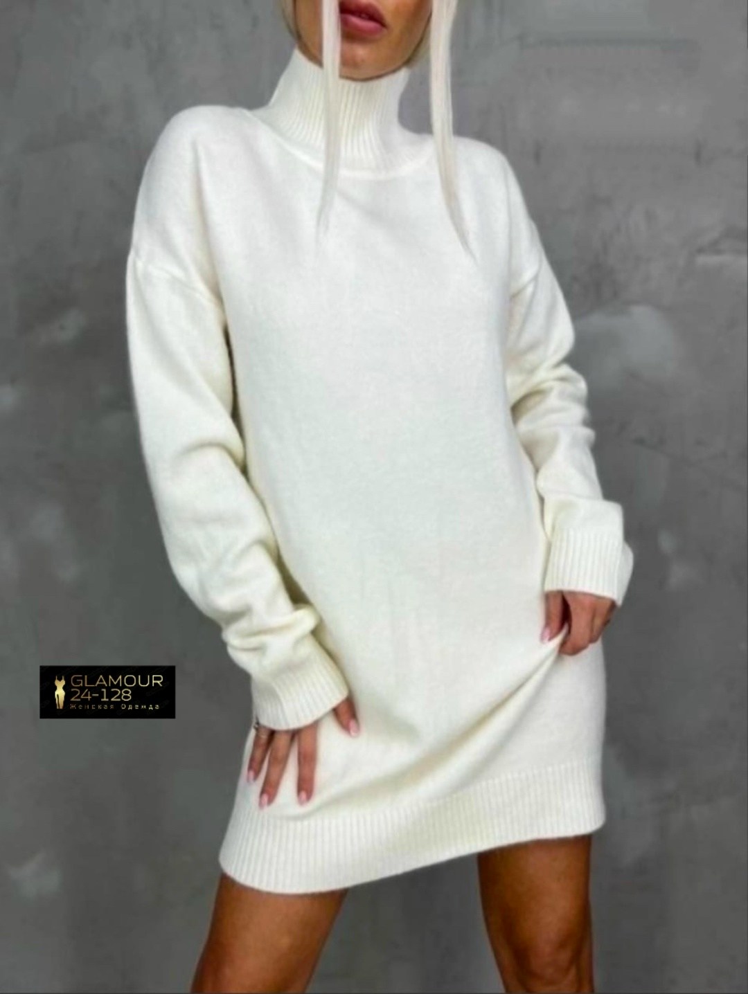 платье вязаное,платье вязаное теплое,свитер удлиненная,платье женское вязаное,серое платье свитер