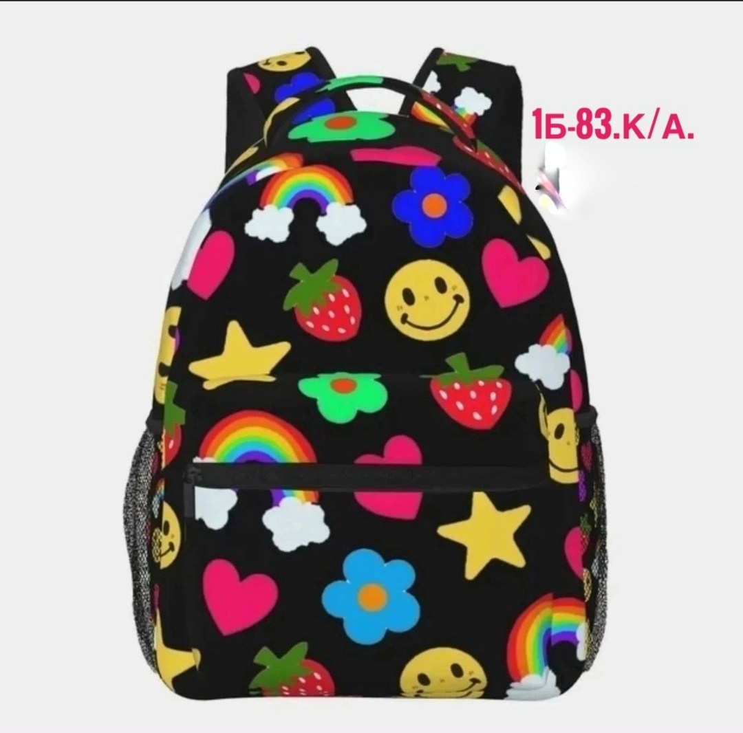 рюкзак с принтом,рюкзак школьный уточка лалафанфан,рюкзаки школьные,рюкзак детский,рюкзак
