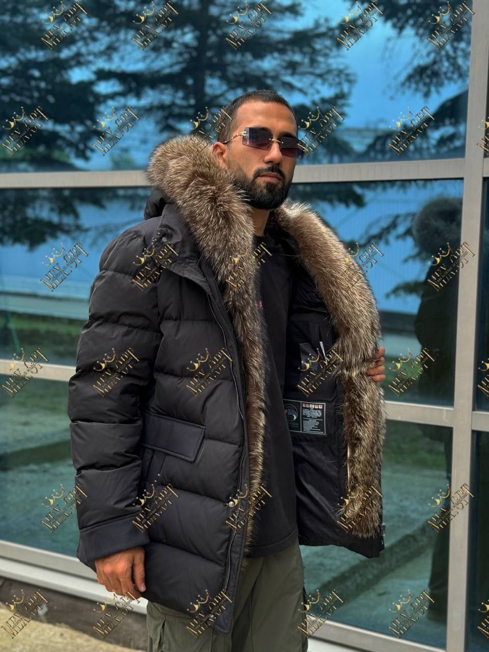 мужская парка с мехом,мужские парки с мехом,мужская куртка с мехом,парка с мехом,меховая парка