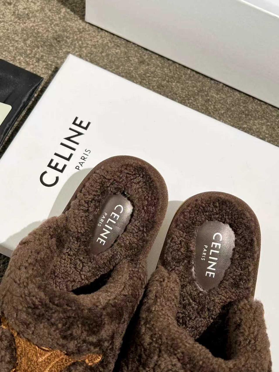 ,тапочки женские,тапочки celine,тапочки модные,женские домашние тапочки