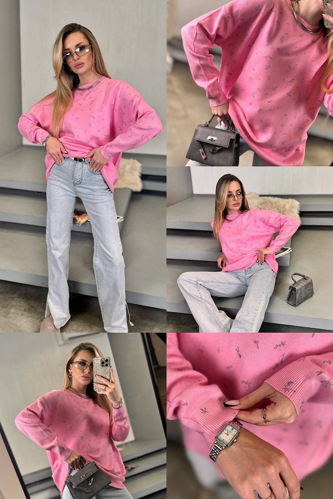 модные свитера,розовый свитер,женская кофта,свитшот женская,джемпер оверсайз