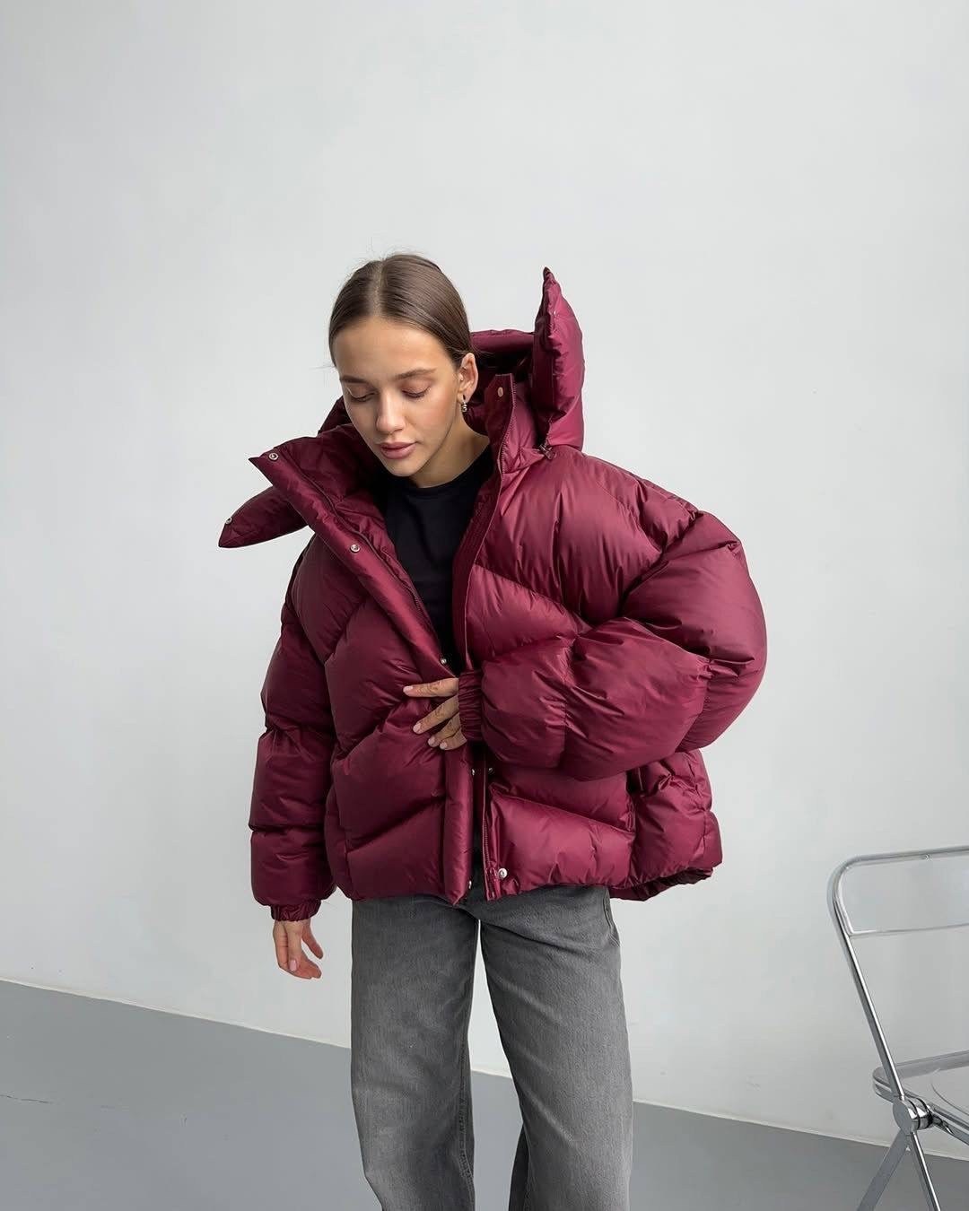 оверсайз куртка,куртка пуховик,объемный пуховик,короткий пуховик,оверсайз пуховик