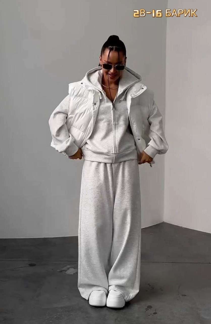 костюм тройка женский,костюм на флисе,спортивный костюм тройка женский,жилетка костюм,женский костюм на флисе