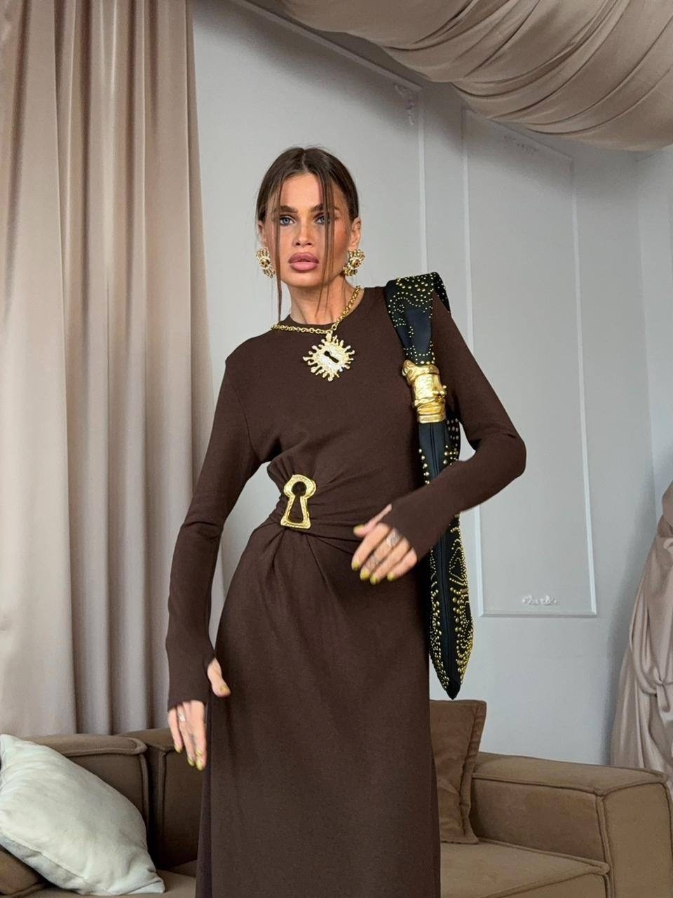 шерстяное платье,модное платье,элегантные образы,вязаное платье,платье длинное