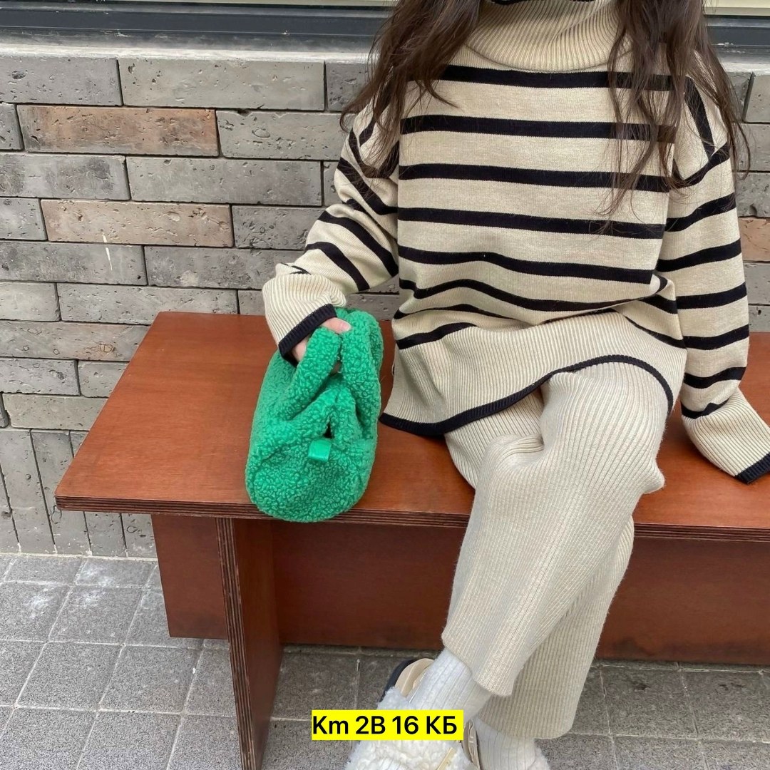 свитер для девочек,трикотажные костюмы,одежда для девочки,корейские стиль,свитер в полоску для девочек