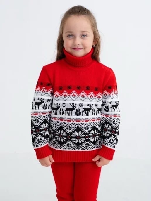 свитер детский с оленями,свитера с оленями,новогодние детские свитера с оленями,детский свитер,новогодние свитера для девочек 12 лет