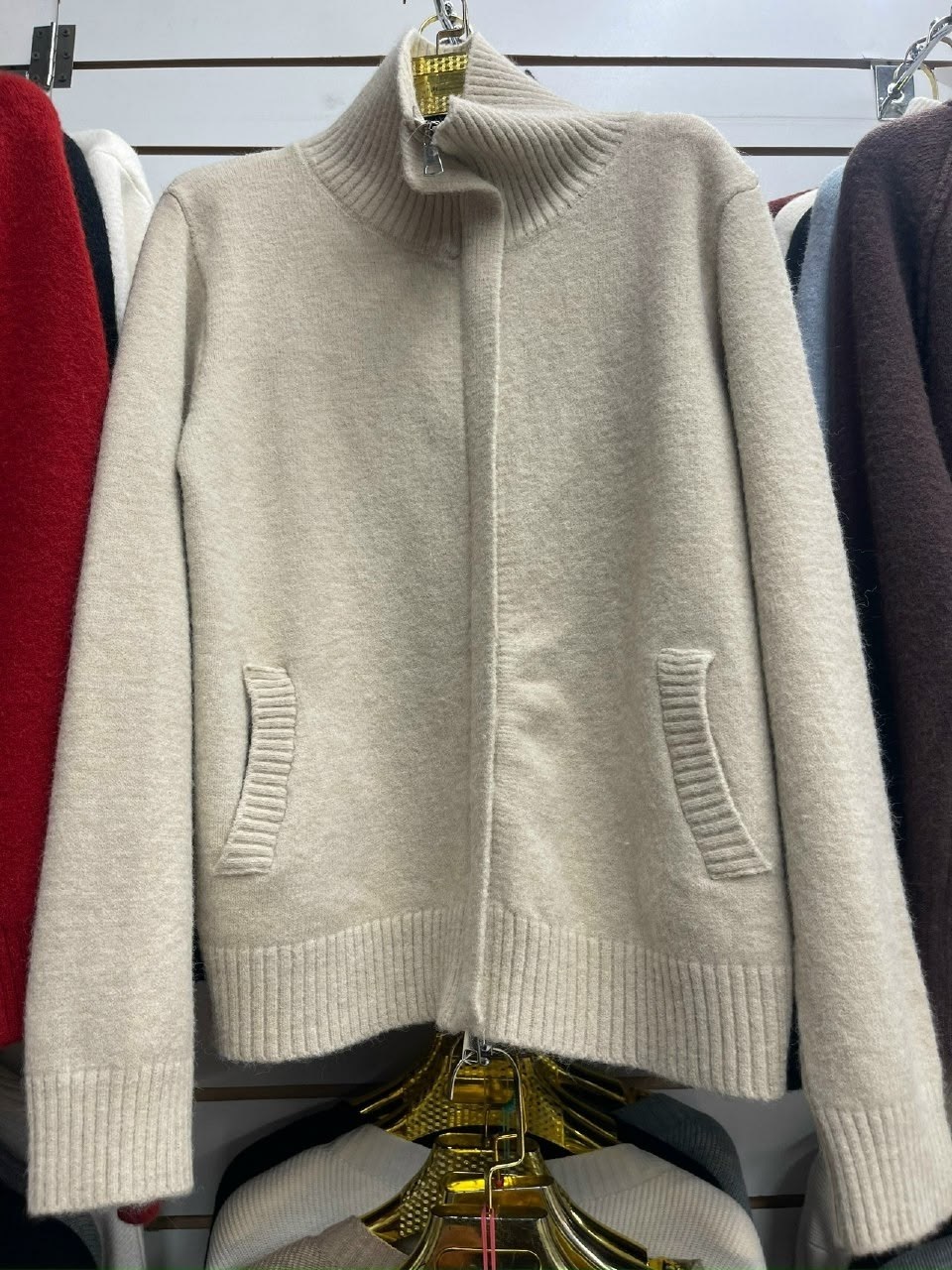 кофта женская,свитера женские,вязаная кофта,теплая кофта,бежевая кофта
