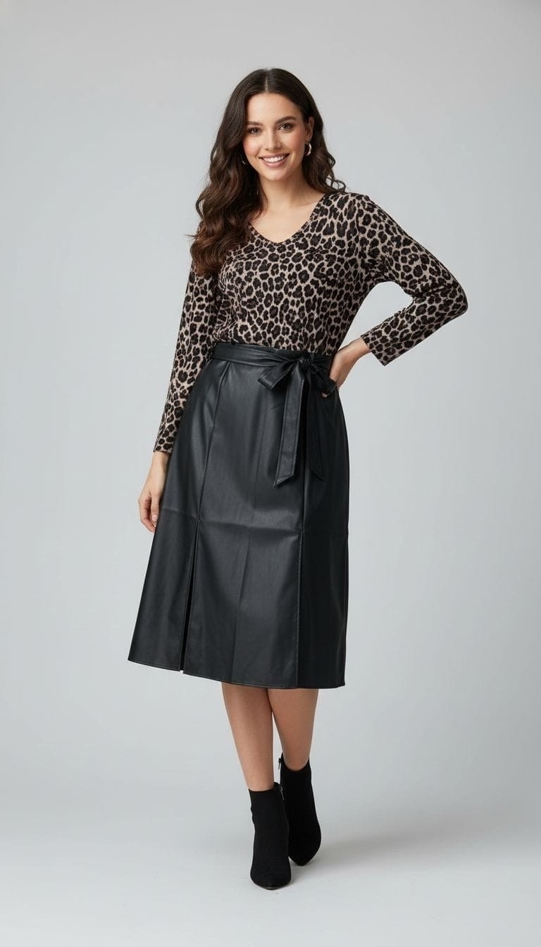 юбка,юбка миди из экокожи,юбка из экокожи,юбка женская,юбка стильная