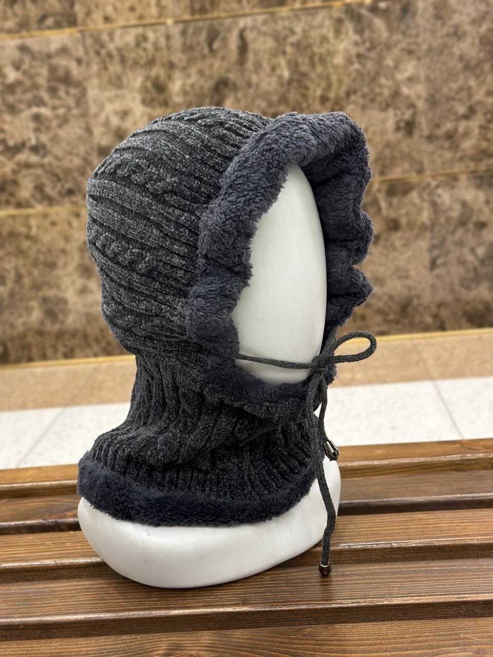 балаклава вязаная,капюшон капор,вязаный капор,шапка капор,шапка зимняя вязаная