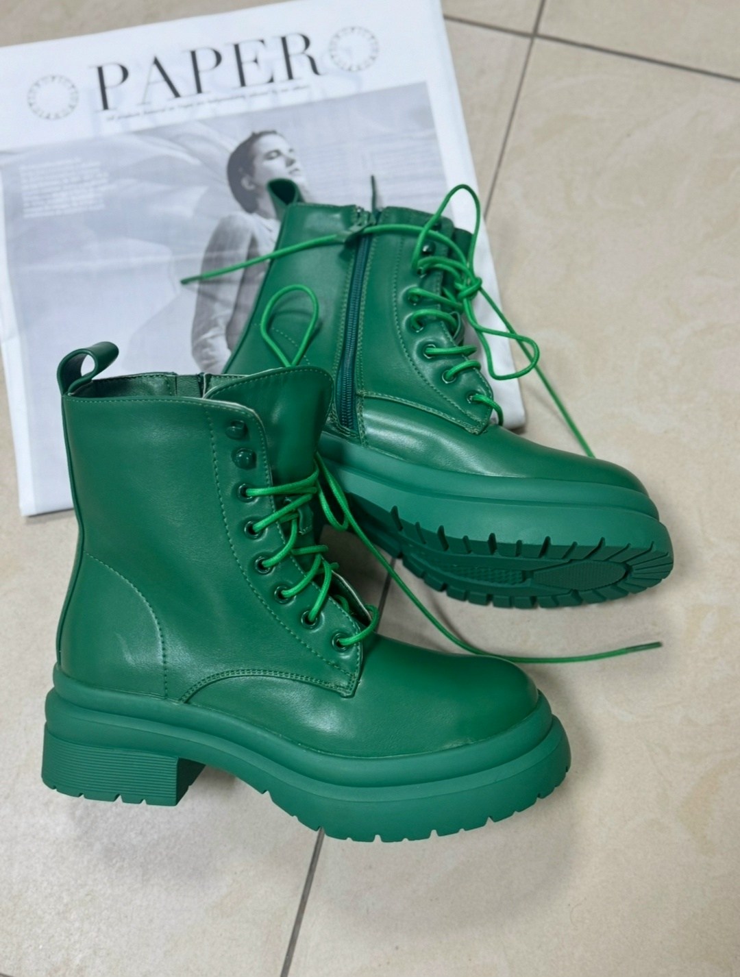 ,ботинки женские,ботинки женские зеленые,женская ,ботинки модные