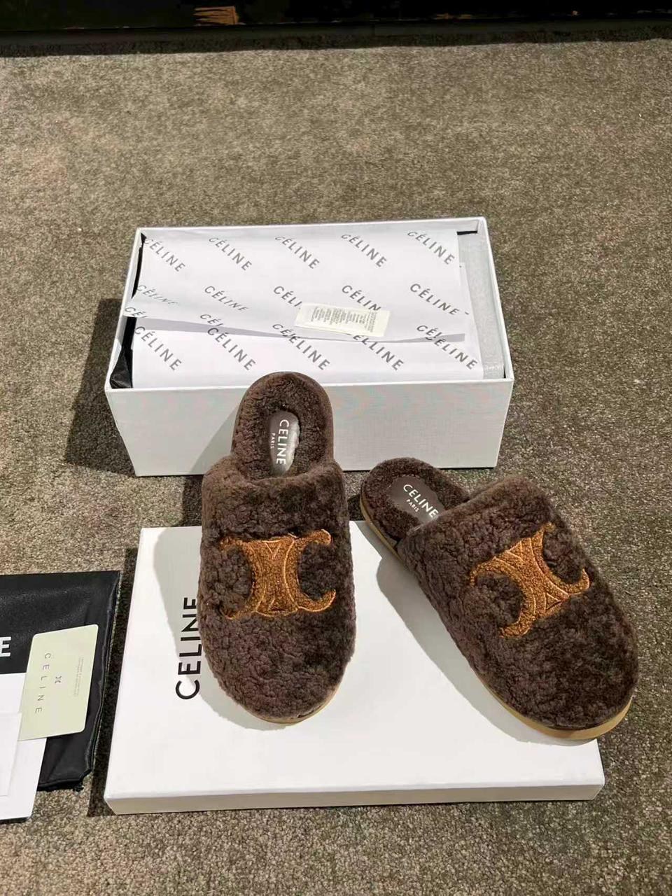 ,тапочки женские,тапочки celine,тапочки модные,женские домашние тапочки