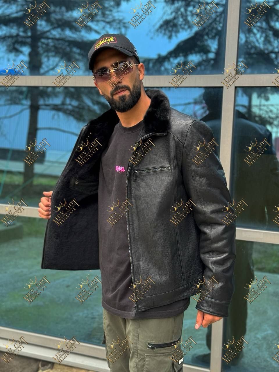 кожаная куртка мужская зимняя,мужская кожаная куртка,куртка косуха авиатор мужская,мужская кожаная куртка с мехом,косуха зимняя мужская