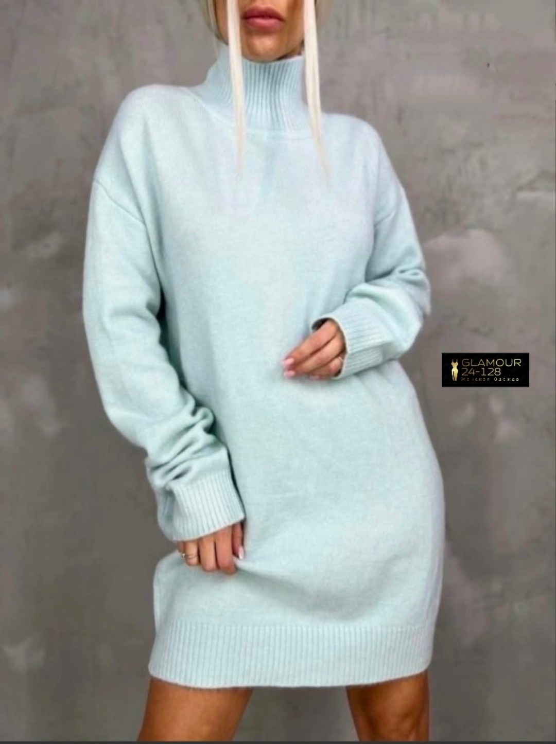 платье вязаное,платье вязаное теплое,свитер удлиненная,платье женское вязаное,серое платье свитер