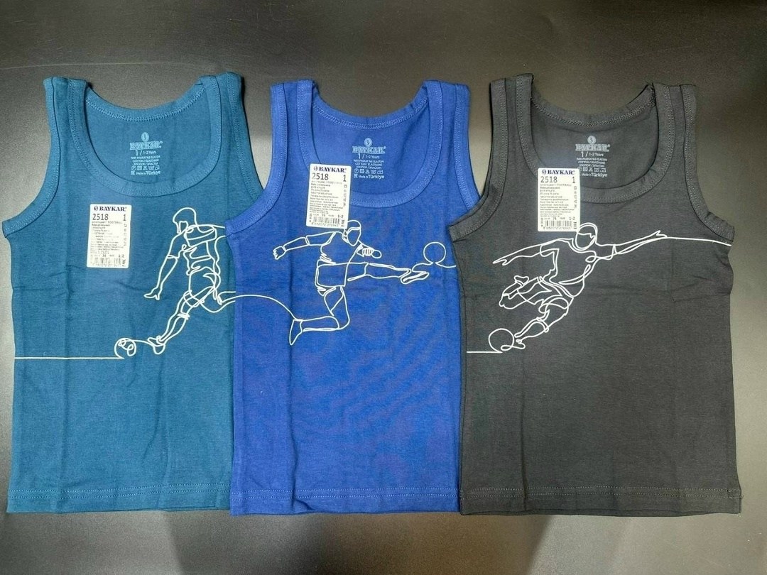 майка baykar для мальчиков,комплект маек baykar,комплект маек baykar для мальчиков,майка для мальчиков байкар 2156,майка baykar