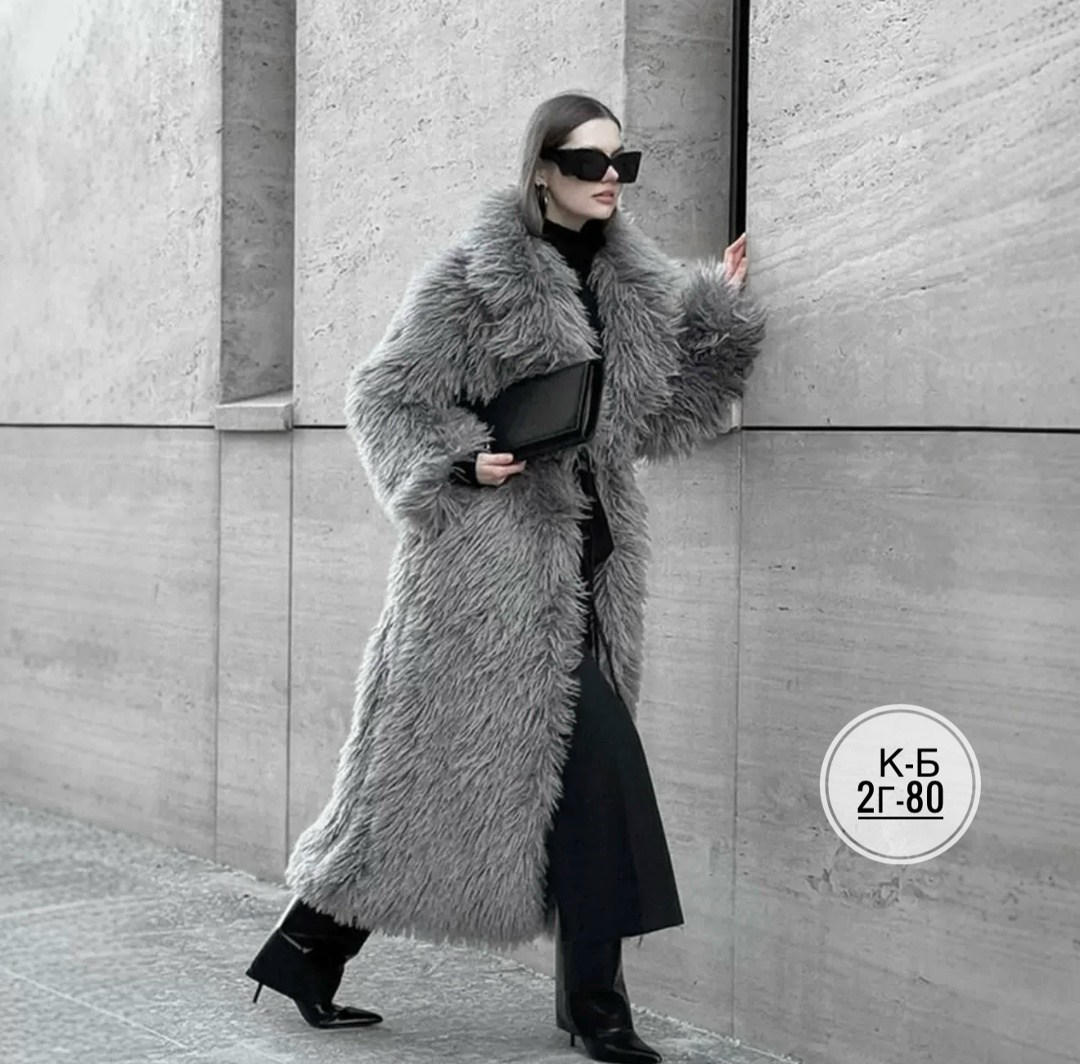 пальто из искусственного меха,пальто модное,зимнее длинное пальто,удлиненное пальто,пальто из меха