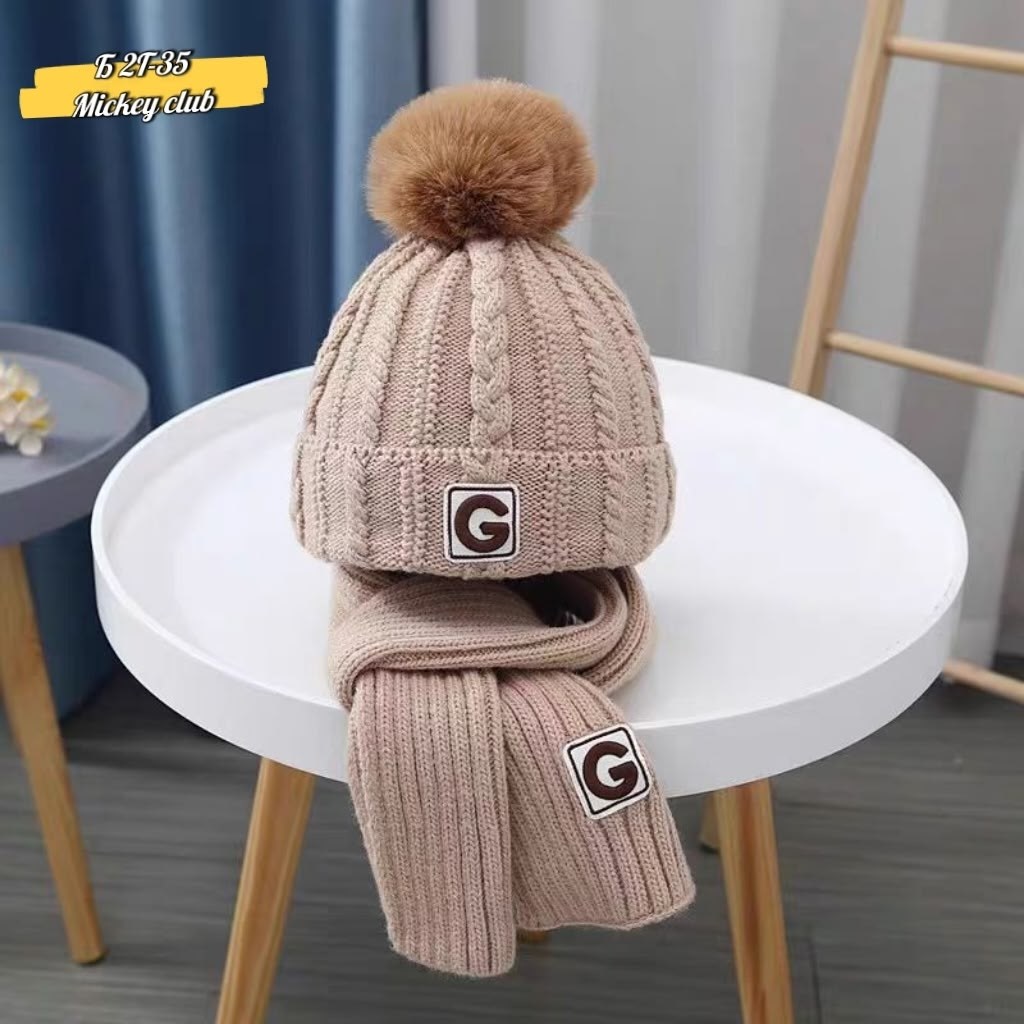 комплект шапка и шарф,детская шапка и шарф,шапка и шарф для мальчика,комплект шарф,шапка с шарфом для детей