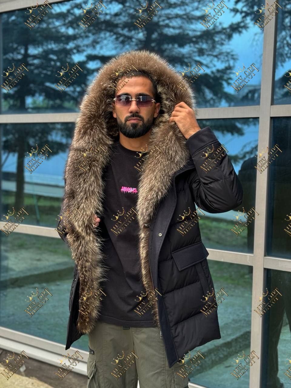мужская парка с мехом,мужские парки с мехом,мужская куртка с мехом,парка с мехом,меховая парка