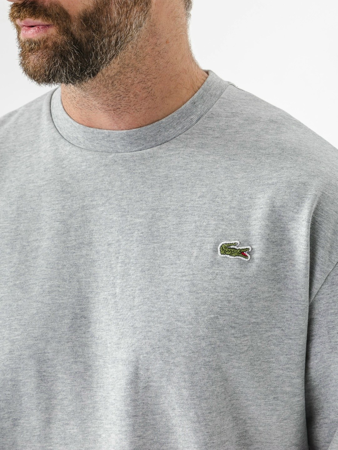 лонгслив лакост,лонгслив lacoste,лонгслив lacoste лонгслив,мужские свитшоты,серый лонгслив