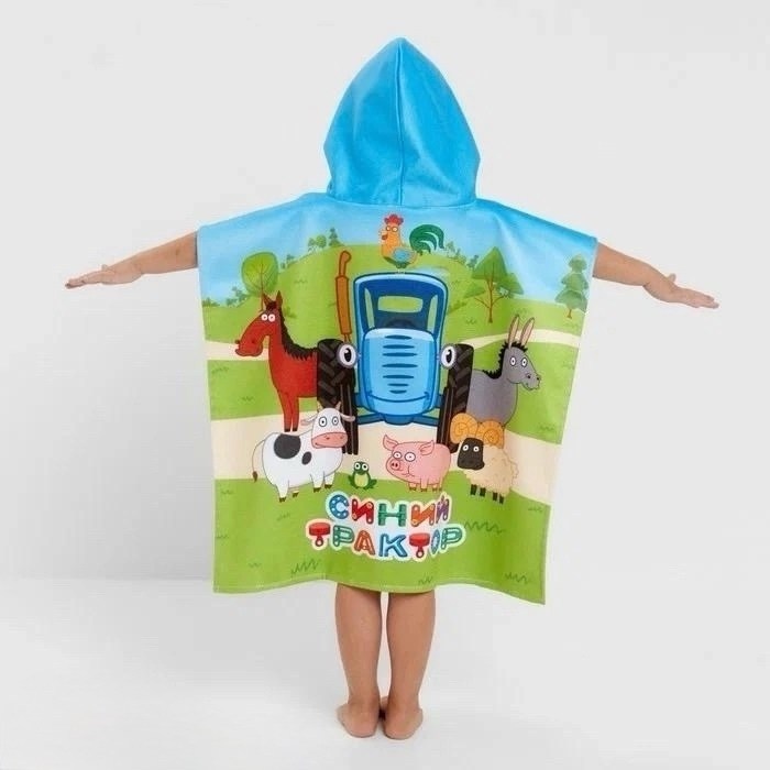 полотенце пончо щенячий патруль,детские полотенца пончо,полотенце пончо с капюшоном,детские полотенца,полотенце пончо
