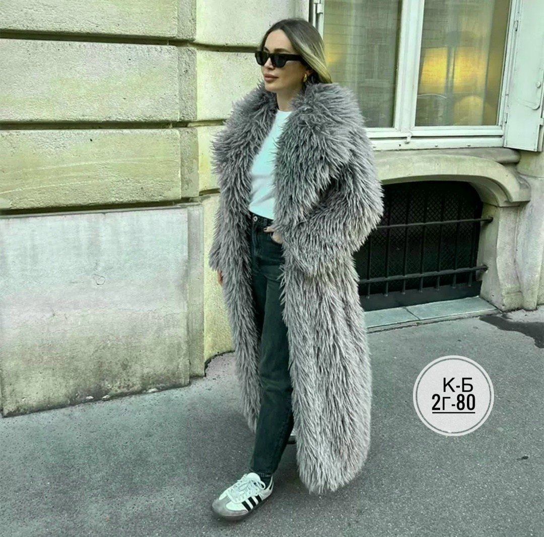 пальто из искусственного меха,пальто модное,зимнее длинное пальто,удлиненное пальто,пальто из меха