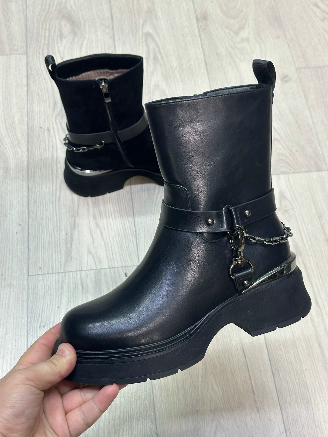 ,женские ботинки,полусапоги, женская,женская  зимняя