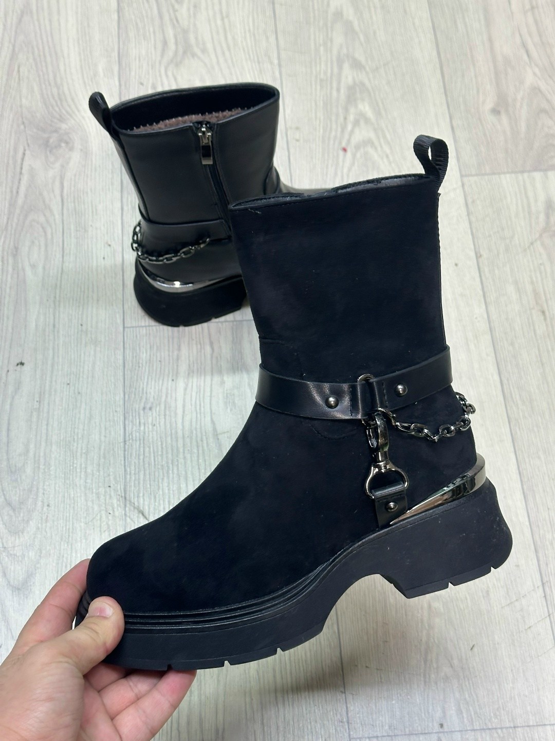 ,женские ботинки,полусапоги, женская,женская  зимняя