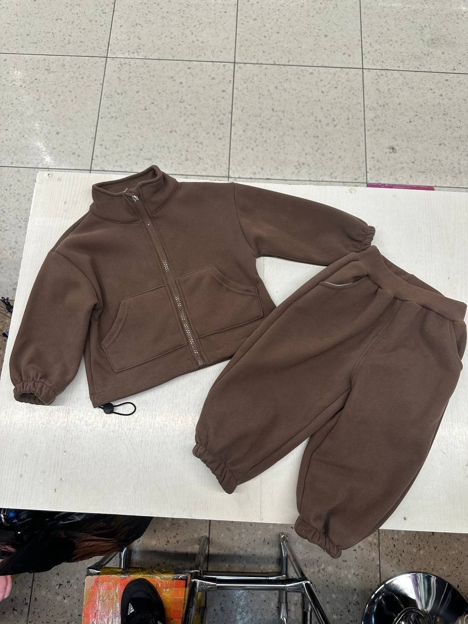 детский теплый костюм флисовый,теплый детский костюм на флисе,детский флисовый костюм,комплект одежды для новорожденного,детские костюм на флисе