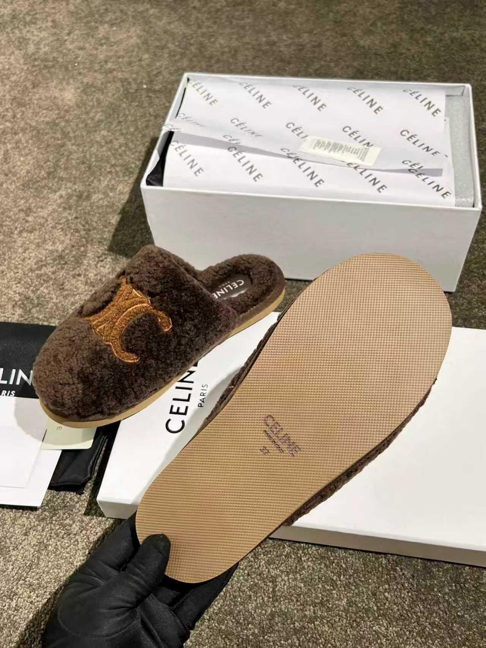 ,тапочки женские,тапочки celine,тапочки модные,женские домашние тапочки