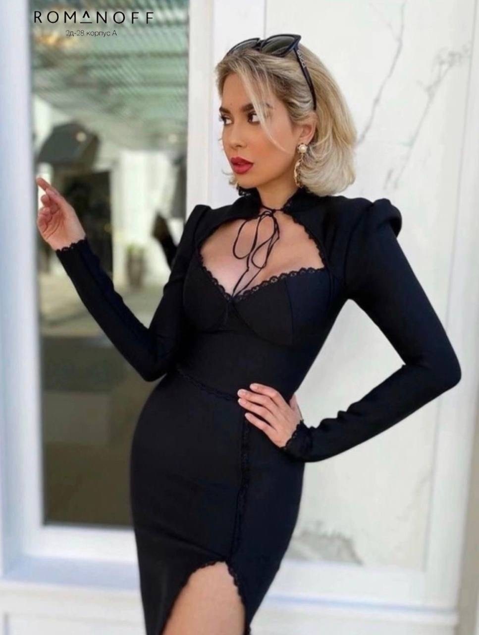 элегантные платья,облегающее платье,платье с декольте,платье с кружевами,платье черное